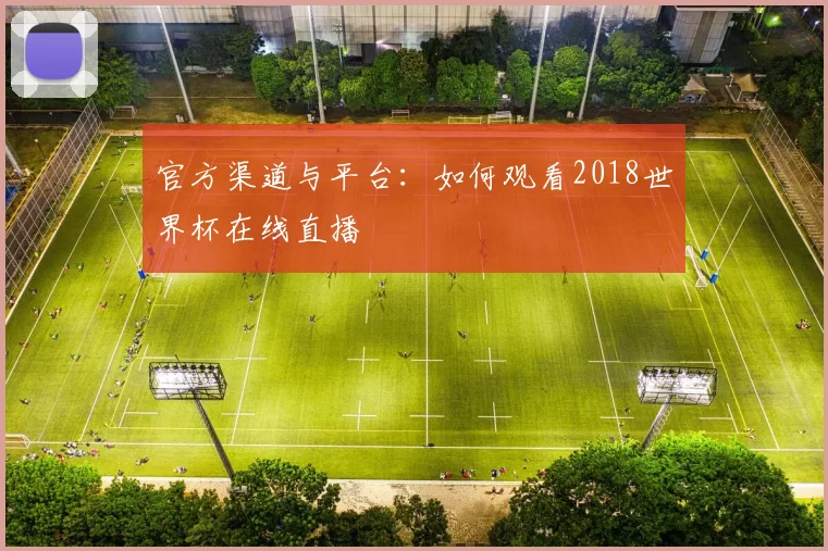 官方渠道与平台:如何观看2018世界杯在线直播