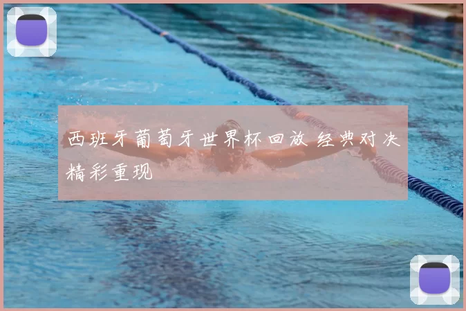 西班牙葡萄牙世界杯回放 经典对决精彩重现