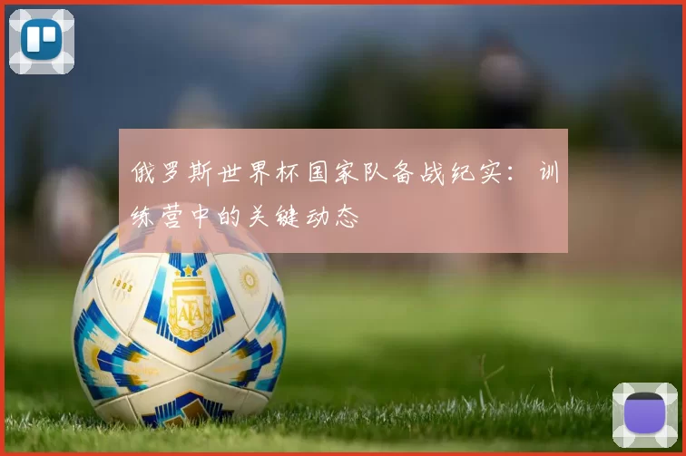 俄罗斯世界杯国家队备战纪实:训练营中的关键动态
